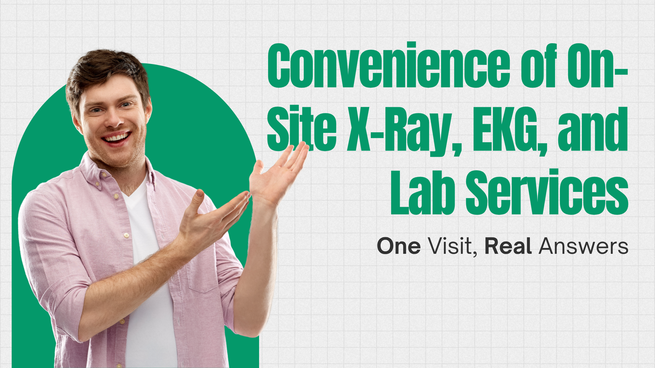 One Visit, Real Answers: The Convenience of On-Site X-Ray, EKG, and Lab Services